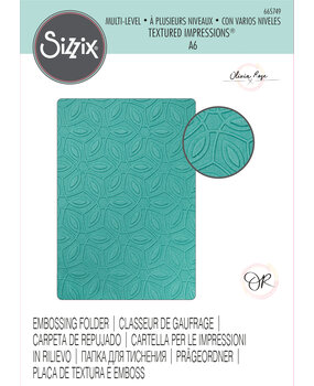 Sizzix Multi-Level Textured Impressions by Olivia Rose Ornamental Pattern (665749) (DISCONTINUED)