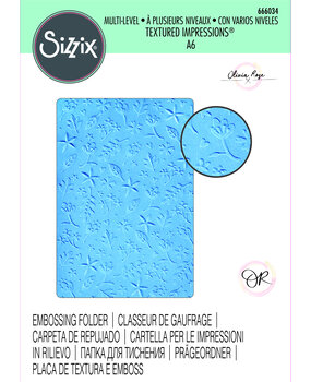 Sizzix Multi-Level Textured Impressions by Olivia Rose Drifting Leaves (666034) (DISCONTINUED)