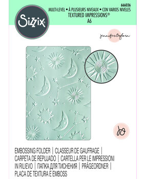 Sizzix Multi-Level Textured Impressions by Jennifer Ogborn Moon Light (666036) (DISCONTINUED) Sizzix Multi-Level Textured Impressions by Jennifer Ogborn Moon Light (666036) (DISCONTINUED)