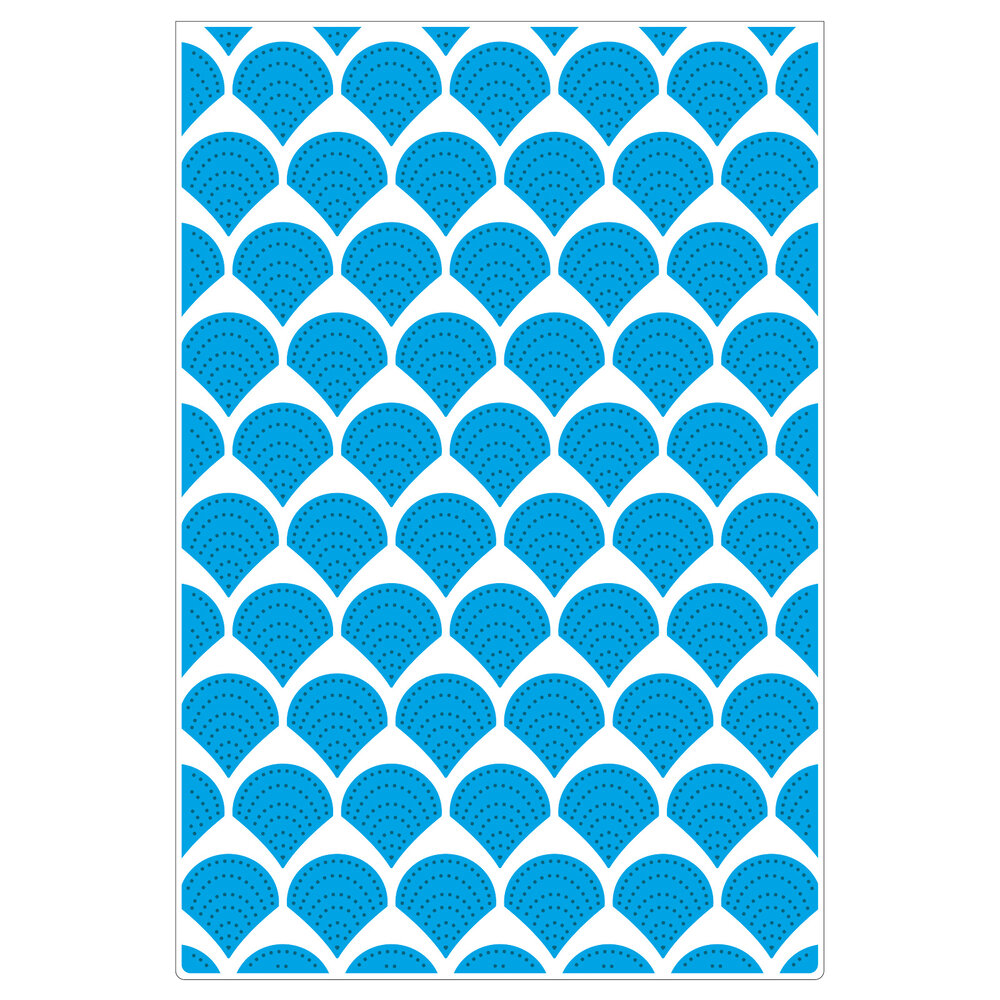 Sizzix Multi-Level Textured Impressions by Jennifer Ogborn Fan Tile (665746) (DISCONTINUED) Sizzix Multi-Level Textured Impressions by Jennifer Ogborn Fan Tile (665746) (DISCONTINUED)