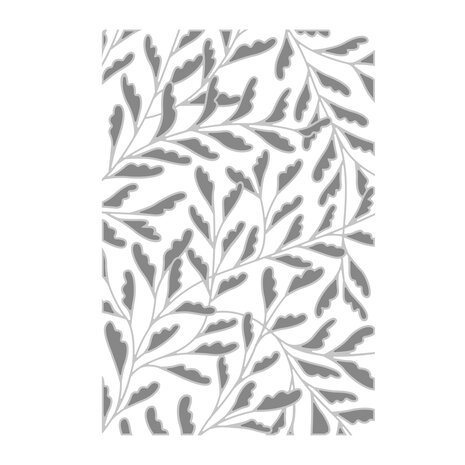 Sizzix Multi-Level Textured Impressions by Jennifer Ogborn Delicate Leaves (666139) (DISCONTINUED)