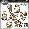 Sizzix Thinlits Die by Tim Holtz Christmas Cookies (14pcs) (665566) (DISCONTINUED) Sizzix Thinlits Die by Tim Holtz Christmas Cookies (14pcs) (665566) (DISCONTINUED)