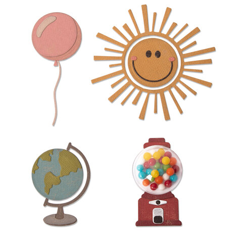 Sizzix Thinlits Die by Tim Holtz Circle Play (6pcs) (663868) (DISCONTINUED)