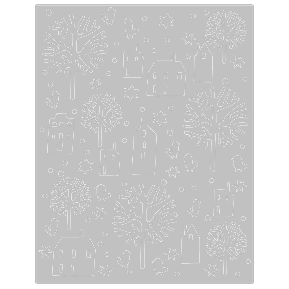 Sizzix Thinlits Die by Tim Holtz Countryside (665558) (DISCONTINUED)