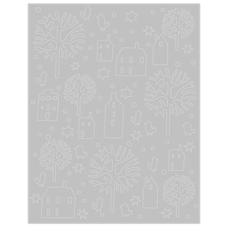 Sizzix Thinlits Die by Tim Holtz Countryside (665558) (DISCONTINUED)