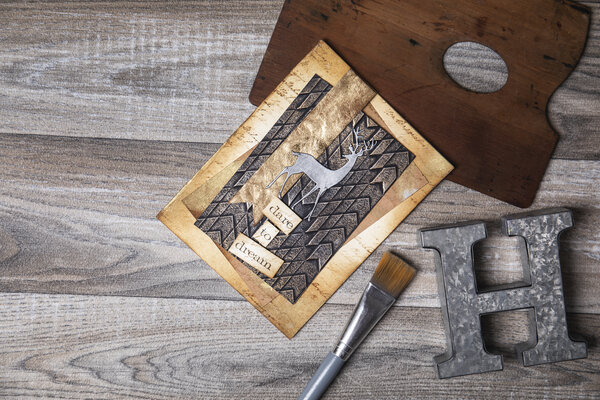 Sizzix Thinlits Die by Tim Holtz Darling Deer (4pcs) (664968) Sizzix Thinlits Die by Tim Holtz Darling Deer (4pcs) (664968)