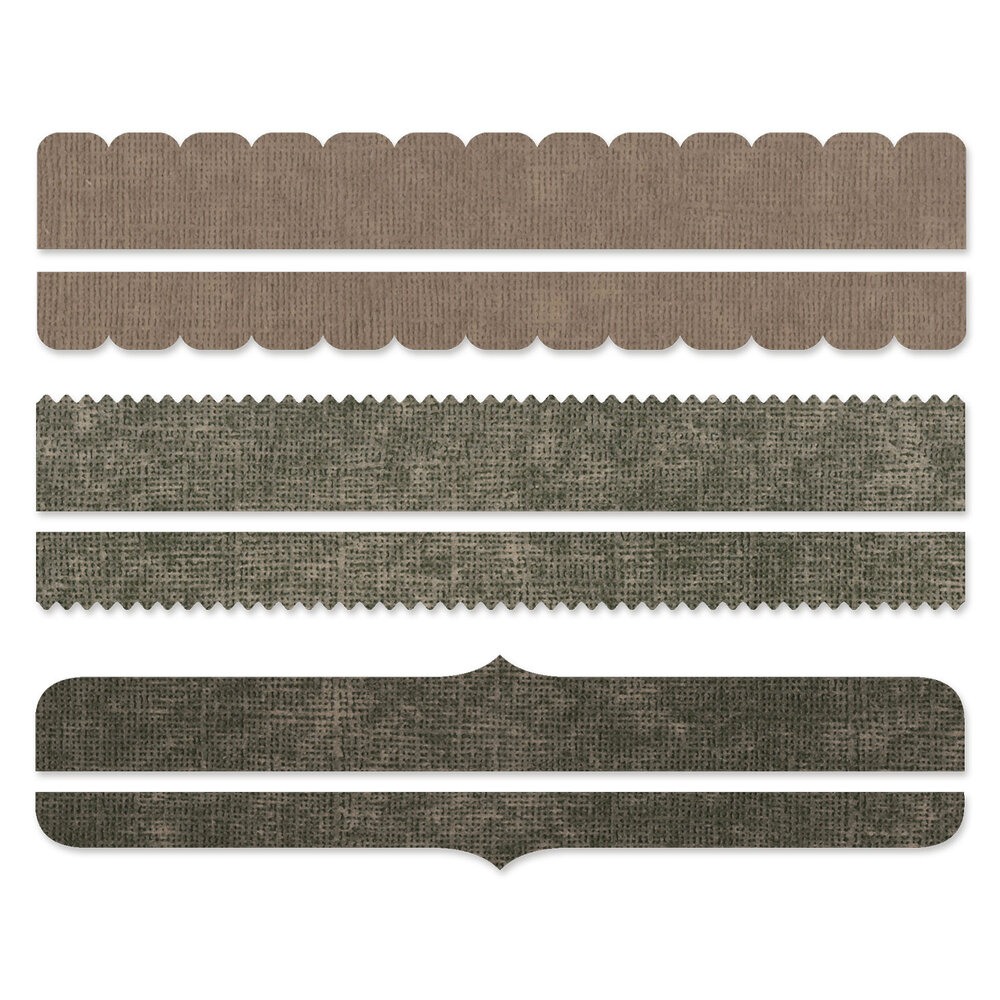 Sizzix Thinlits Die by Tim Holtz Decorative Trims (6pcs) (665435) Sizzix Thinlits Die by Tim Holtz Decorative Trims (6pcs) (665435)