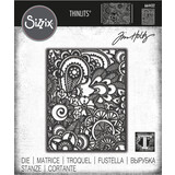 Sizzix Thinlits Die by Tim Holtz Doodle Art #2 (664432) (DISCONTINUED) Sizzix Thinlits Die by Tim Holtz Doodle Art #2 (664432) (DISCONTINUED)