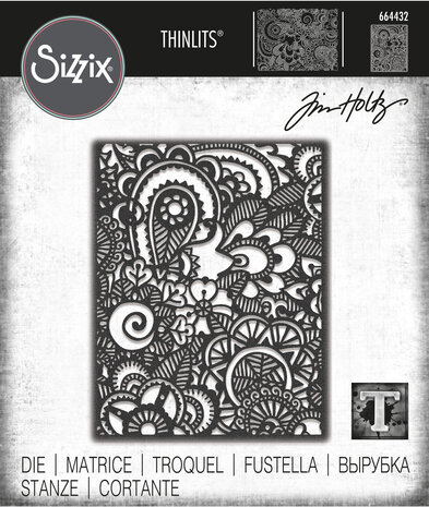 Sizzix Thinlits Die by Tim Holtz Doodle Art #2 (664432) (DISCONTINUED) Sizzix Thinlits Die by Tim Holtz Doodle Art #2 (664432) (DISCONTINUED)