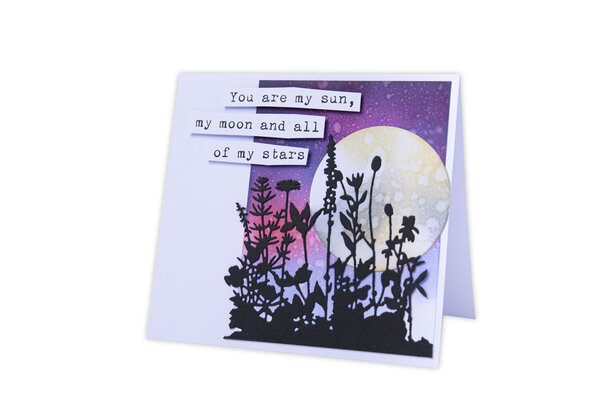 Sizzix Thinlits Die by Tim Holtz Flower Field (665369) Sizzix Thinlits Die by Tim Holtz Flower Field (665369)