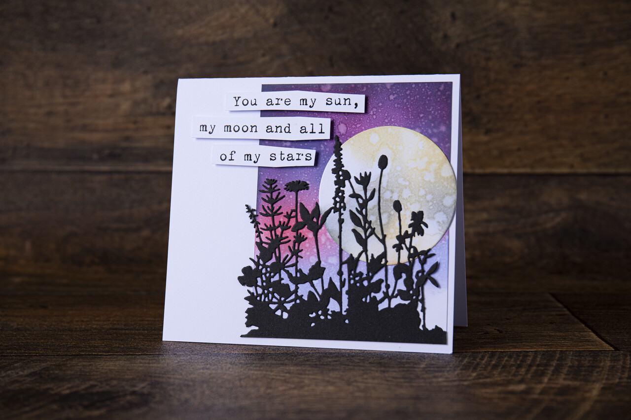 Sizzix Thinlits Die by Tim Holtz Flower Field (665369) Sizzix Thinlits Die by Tim Holtz Flower Field (665369)