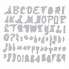 Sizzix Thinlits Die by Tim Holtz Alphanumeric Script (1 Inch Tall) (69pcs) (662228) (DISCONTINUED) Sizzix Thinlits Die by Tim Holtz Alphanumeric Script (1 Inch Tall) (69pcs) (662228) (DISCONTINUED)