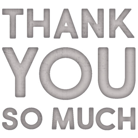 Sizzix Thinlits Die by Tim Holtz Bold Text #1 (7pcs) (665847) (DISCONTINUED) Sizzix Thinlits Die by Tim Holtz Bold Text #1 (7pcs) (665847) (DISCONTINUED)