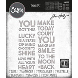 Sizzix Thinlits Die by Tim Holtz Bold Text #2 (7pcs) (665925) (DISCONTINUED) Sizzix Thinlits Die by Tim Holtz Bold Text #2 (7pcs) (665925) (DISCONTINUED)