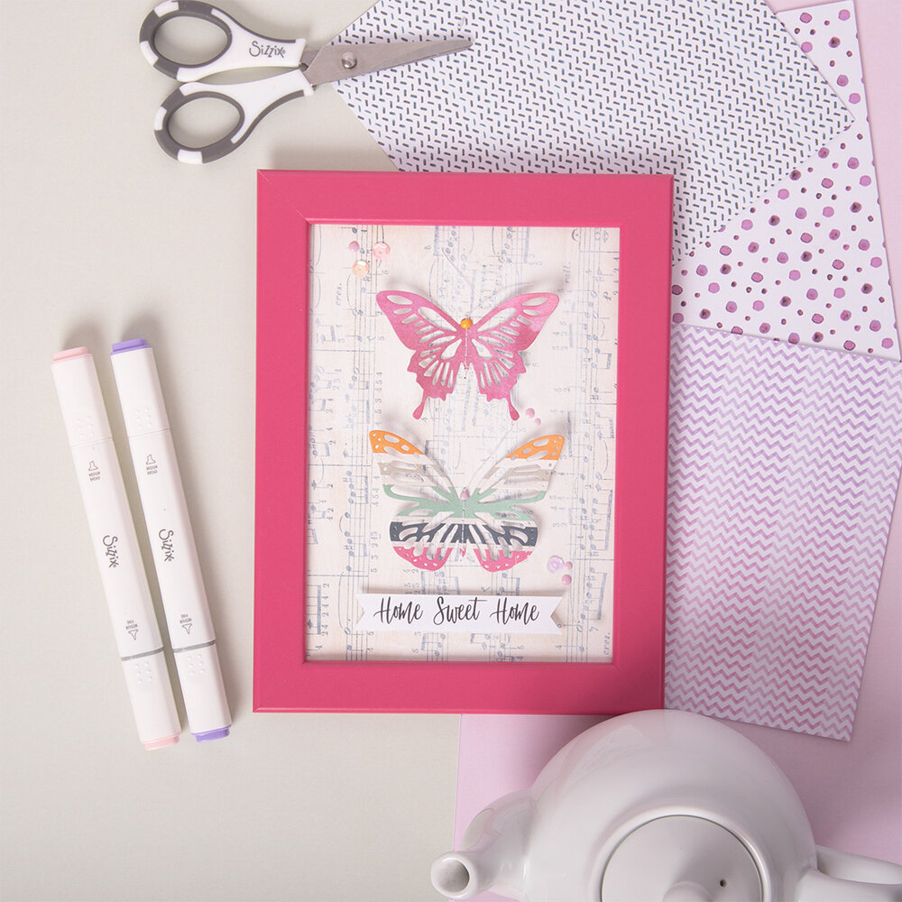 Sizzix Thinlits Die by Sophie Guilar Butterflies (5pcs) (662607) (DISCONTINUED) Sizzix Thinlits Die by Sophie Guilar Butterflies (5pcs) (662607) (DISCONTINUED)