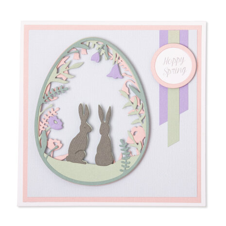 Sizzix Thinlits Die by Sophie Guilar Layered Spring (11pcs) (664358) (DISCONTINUED)