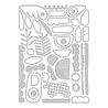 Sizzix Thinlits Die by Tim Holtz Abstract Elements (43pcs) (666280) (DISCONTINUED) Sizzix Thinlits Die by Tim Holtz Abstract Elements (43pcs) (666280) (DISCONTINUED)