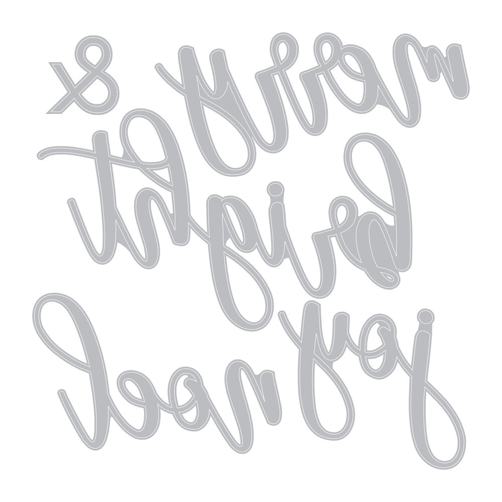 Sizzix Thinlits Die by Sophie Guilar Winter Phrases (5pcs) (664483) (DISCONTINUED) Sizzix Thinlits Die by Sophie Guilar Winter Phrases (5pcs) (664483) (DISCONTINUED)