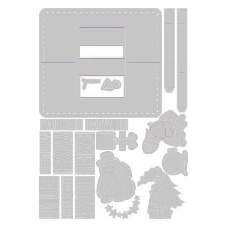 Sizzix Thinlits Die by Olivia Rose Multi-Phrase Pop-Up (19pcs) (665954) (DISCONTINUED) Sizzix Thinlits Die by Olivia Rose Multi-Phrase Pop-Up (19pcs) (665954) (DISCONTINUED)