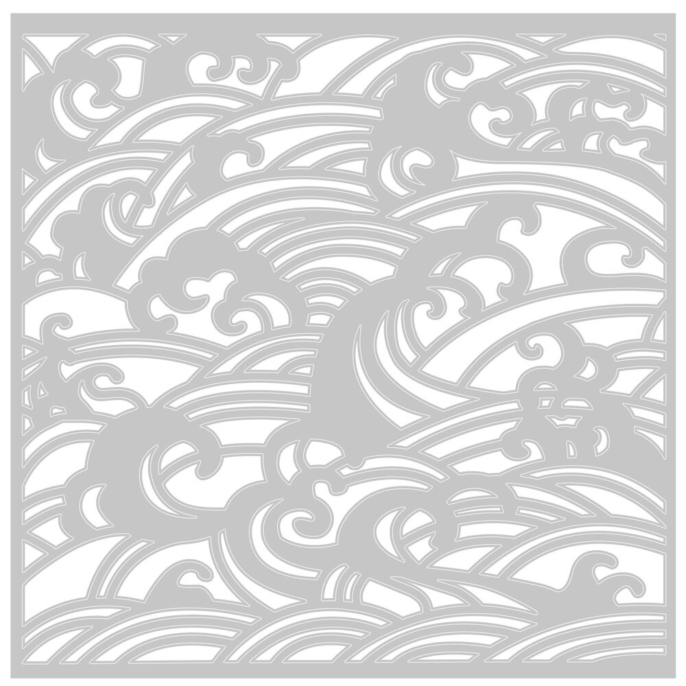 Sizzix Thinlits Die by Olivia Rose Mystical Seascape (665269) (DISCONTINUED) Sizzix Thinlits Die by Olivia Rose Mystical Seascape (665269) (DISCONTINUED)