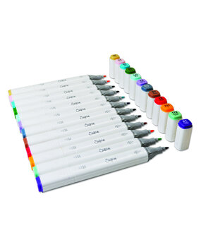 Sizzix Permanent Pens Assorted Colors (12pcs) (663056) (DISCONTINUED)