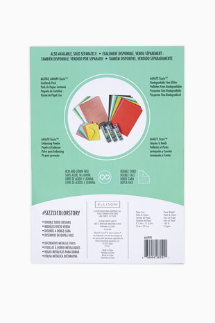 Sizzix Patterned Paper A4 Festive (10x8pcs) (665992) (DISCONTINUED) Sizzix Patterned Paper A4 Festive (10x8pcs) (665992) (DISCONTINUED)