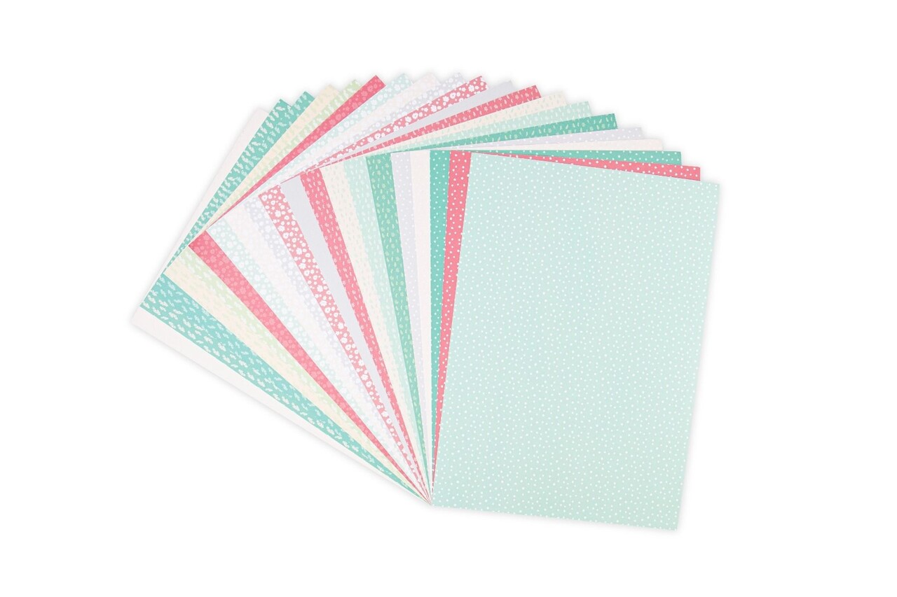 Sizzix Patterned Paper A4 Botanical (10x6pcs) (665277) (DISCONTINUED) Sizzix Patterned Paper A4 Botanical (10x6pcs) (665277) (DISCONTINUED)