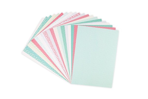 Sizzix Patterned Paper A4 Botanical (10x6pcs) (665277) (DISCONTINUED) Sizzix Patterned Paper A4 Botanical (10x6pcs) (665277) (DISCONTINUED)