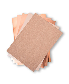 Sizzix Opulent Cardstock A4 Rose Gold (5x10pcs) (664534)