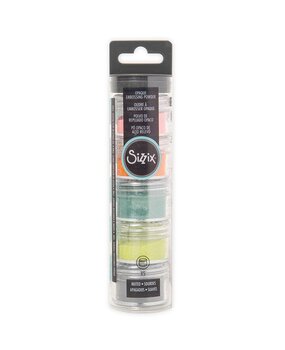 Sizzix Opaque Embossing Powder Muted 5x12g (665688) (DISCONTINUED) Sizzix Opaque Embossing Powder Muted 5x12g (665688) (DISCONTINUED)