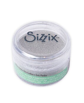 Sizzix Opaque Embossing Powder Cobblestone 12g (664271) (DISCONTINUED) Sizzix Opaque Embossing Powder Cobblestone 12g (664271) (DISCONTINUED)