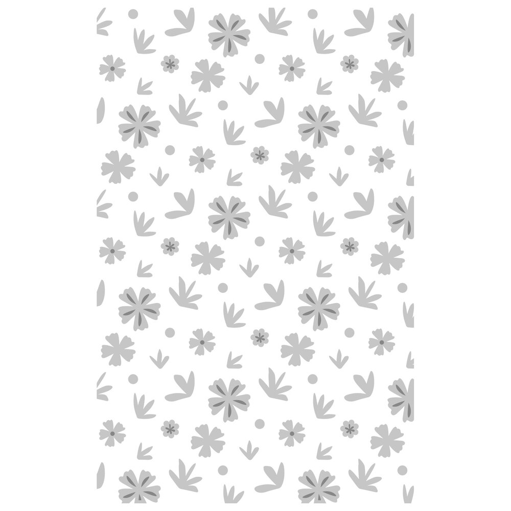 Sizzix Multi-Level Textured Impressions Mini by Olivia Rose Scattered Florals (666263) (DISCONTINUED) Sizzix Multi-Level Textured Impressions Mini by Olivia Rose Scattered Florals (666263) (DISCONTINUED)