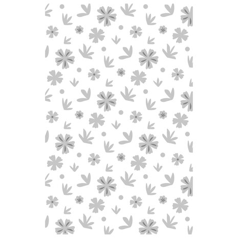 Sizzix Multi-Level Textured Impressions Mini by Olivia Rose Scattered Florals (666263) (DISCONTINUED) Sizzix Multi-Level Textured Impressions Mini by Olivia Rose Scattered Florals (666263) (DISCONTINUED)