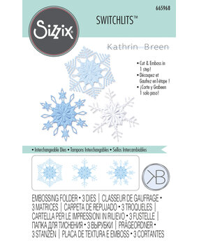 Sizzix Switchlits by Kath Breen Winter Snowflakes (665968) (DISCONTINUED)