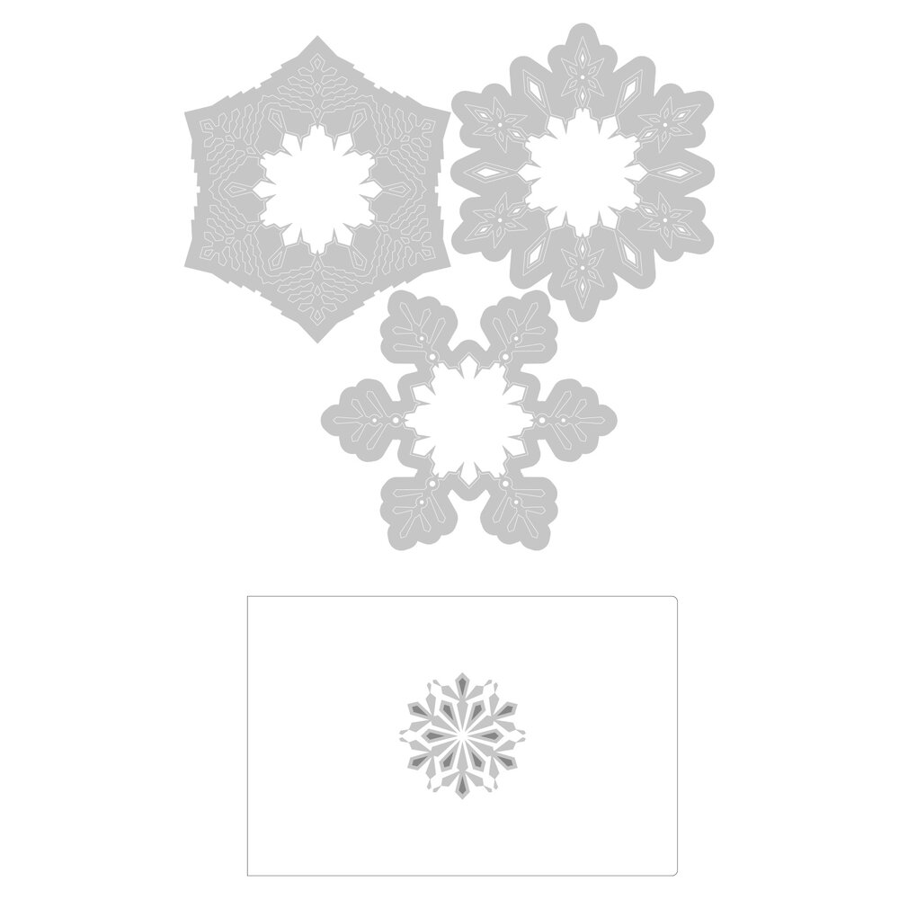 Sizzix Switchlits by Kath Breen Winter Snowflakes (665968) (DISCONTINUED)