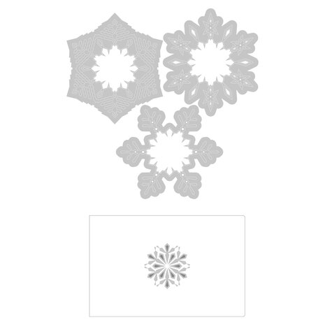 Sizzix Switchlits by Kath Breen Winter Snowflakes (665968) (DISCONTINUED)