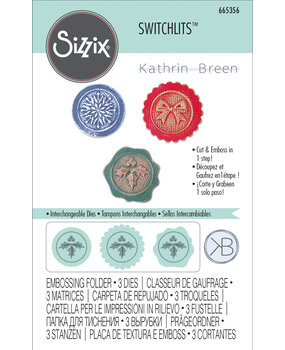 Sizzix Switchlits by Kath Breen Seasonal Seals (665356) (DISCONTINUED)