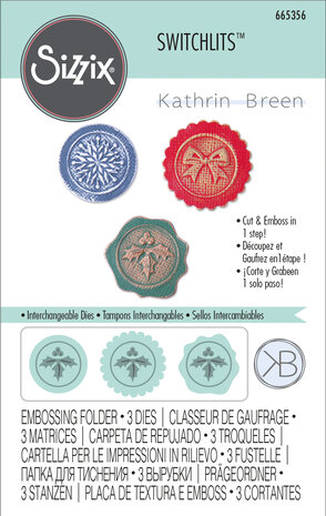 Sizzix Switchlits by Kath Breen Seasonal Seals (665356) (DISCONTINUED) Sizzix Switchlits by Kath Breen Seasonal Seals (665356) (DISCONTINUED)