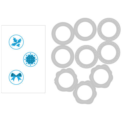 Sizzix Switchlits by Kath Breen Seasonal Seals (665356) (DISCONTINUED) Sizzix Switchlits by Kath Breen Seasonal Seals (665356) (DISCONTINUED)