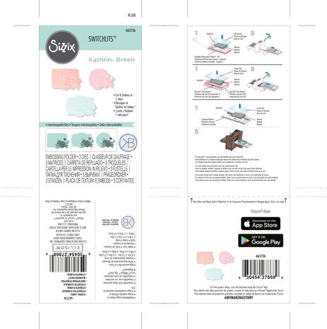 Sizzix Switchlits by Kath Breen Floral Label (665736) (DISCONTINUED) Sizzix Switchlits by Kath Breen Floral Label (665736) (DISCONTINUED)