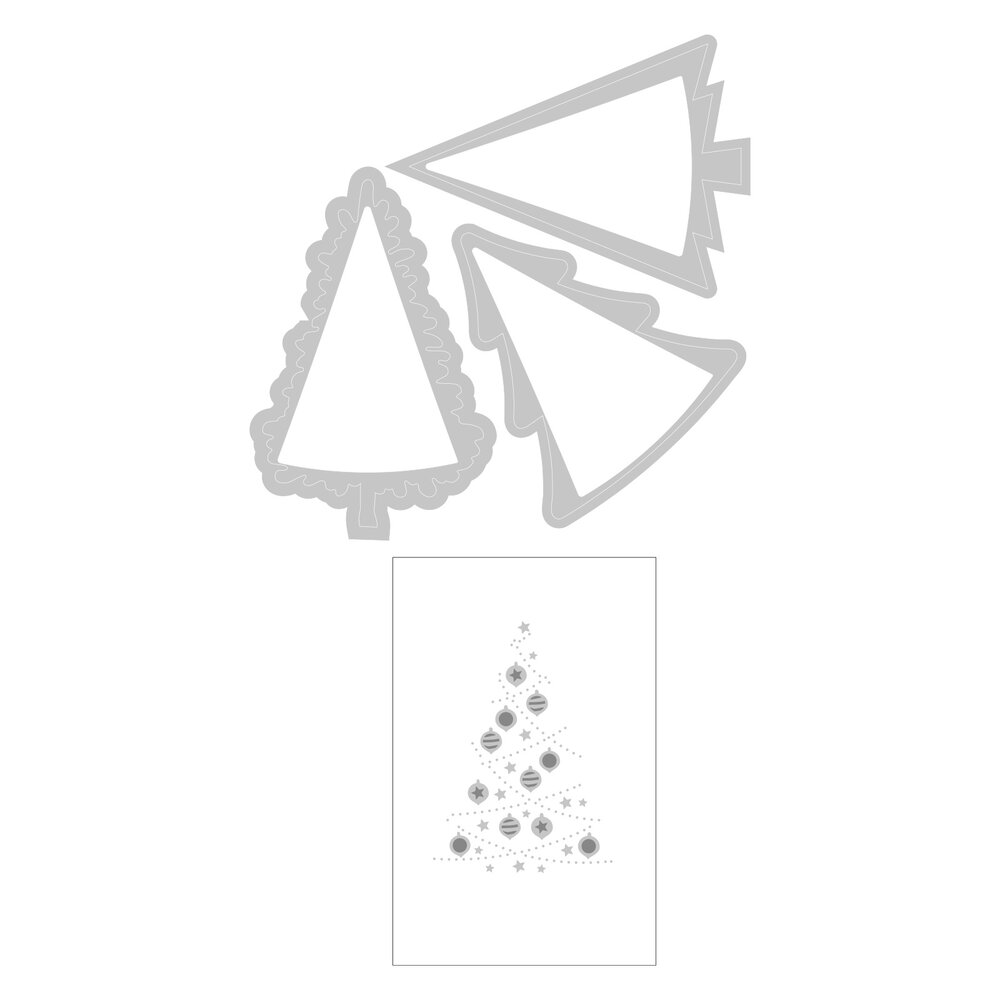 Sizzix Switchlits by Kath Breen Festive Trees (665967) (DISCONTINUED) Sizzix Switchlits by Kath Breen Festive Trees (665967) (DISCONTINUED)