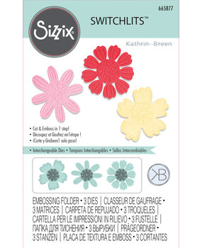Sizzix Switchlits by Kath Breen Detailed Blooms (665877) (DISCONTINUED)