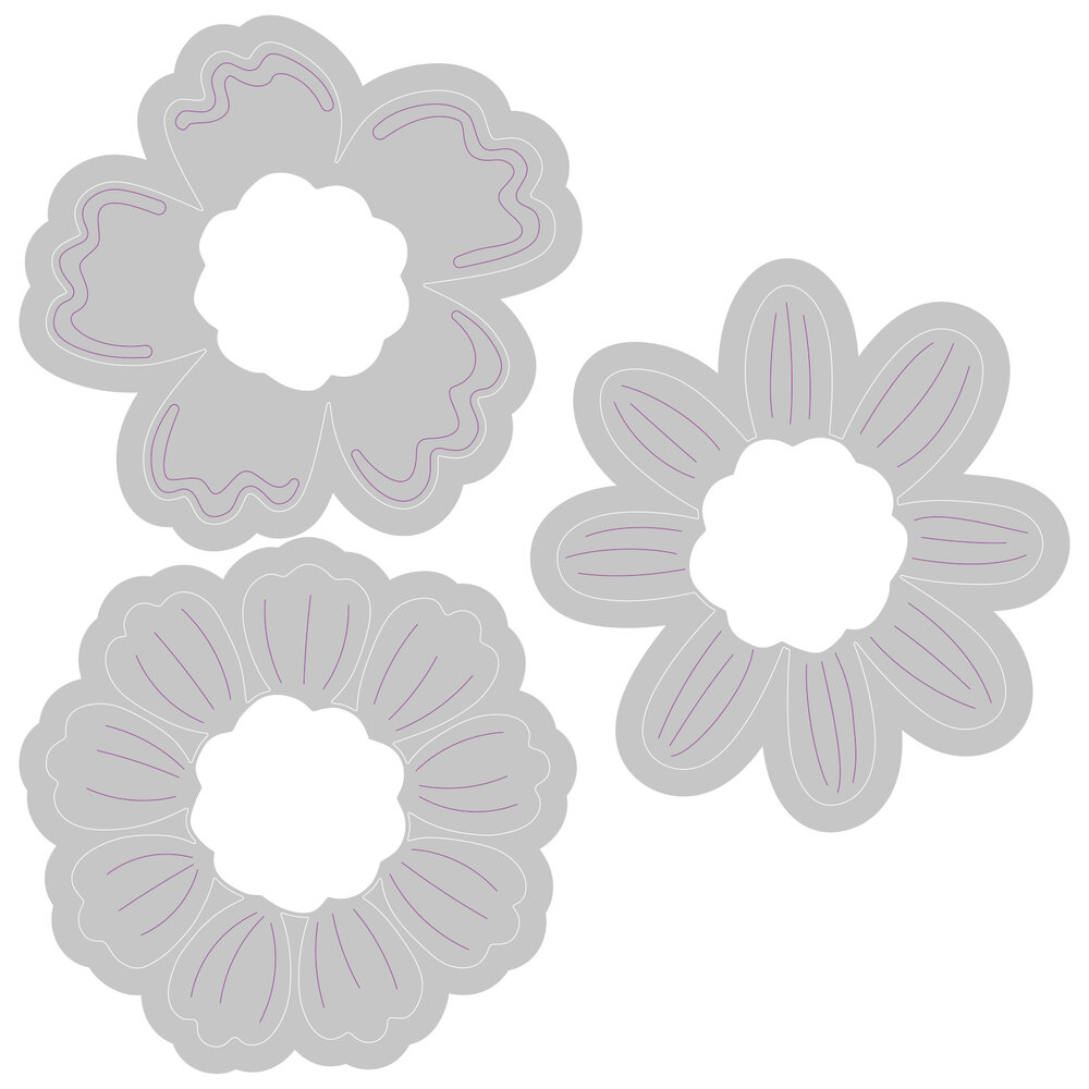 Sizzix Switchlits by Kath Breen Detailed Blooms (665877) (DISCONTINUED) Sizzix Switchlits by Kath Breen Detailed Blooms (665877) (DISCONTINUED)