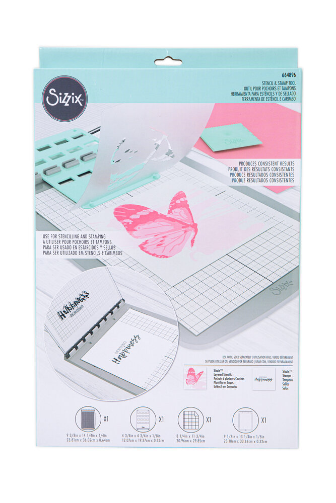 Sizzix Stencil & Stamp Tool (664896) Sizzix Stencil & Stamp Tool (664896)