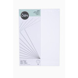 Sizzix Smooth Cardstock A4 White (60pcs) (665990)