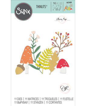 Sizzix Thinlits Die by Olivia Rose Winter Nature (11pcs) (665489) (DISCONTINUED) Sizzix Thinlits Die by Olivia Rose Winter Nature (11pcs) (665489) (DISCONTINUED)