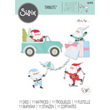 Sizzix Thinlits Die by Olivia Rose Santa Activities (11pcs) (665958) (DISCONTINUED)
