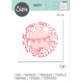 Sizzix Thinlits Die by Olivia Rose Romantic Layers (7pcs) (663859) (DISCONTINUED)