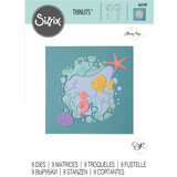 Sizzix Thinlits Die by Olivia Rose Ocean Scene (9pcs) (665190) (DISCONTINUED)