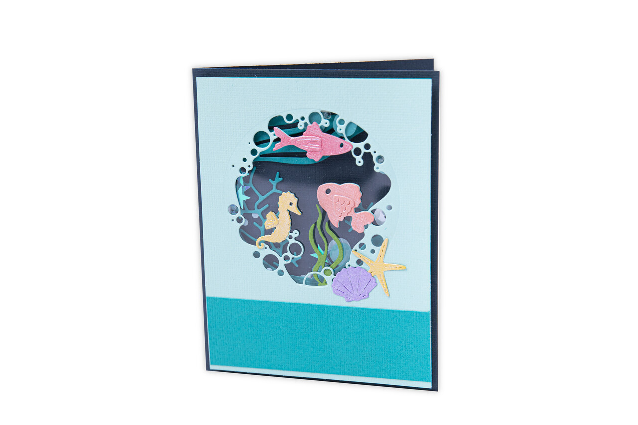 Sizzix Thinlits Die by Olivia Rose Ocean Scene (9pcs) (665190) (DISCONTINUED) Sizzix Thinlits Die by Olivia Rose Ocean Scene (9pcs) (665190) (DISCONTINUED)
